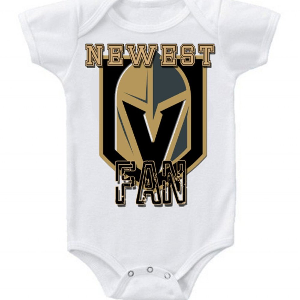 New Cute Baby One Piece Hockey Golden Knights